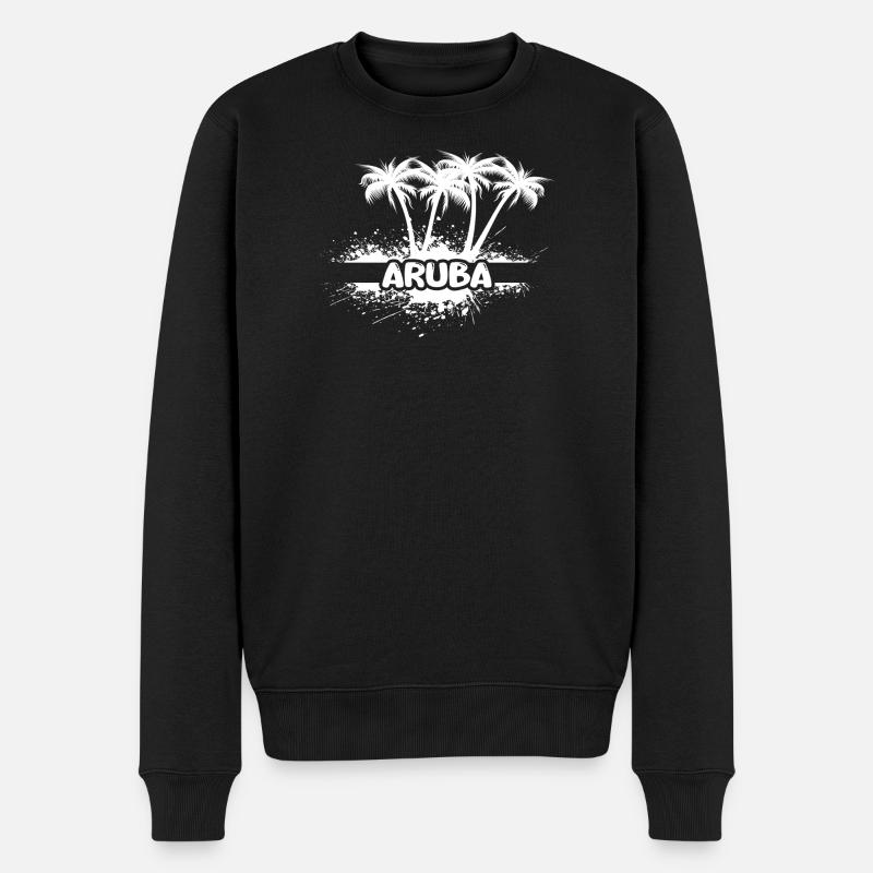 Sun Aruba - Pull Premium bio Homme - noir