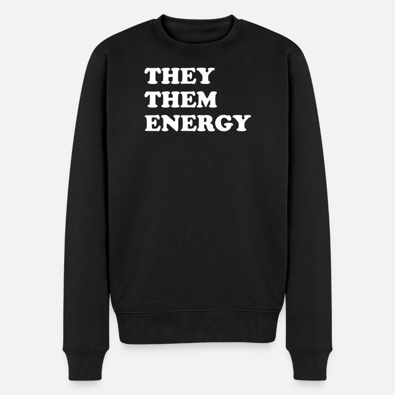 Ils les Énergies - Pull Premium bio Homme - noir