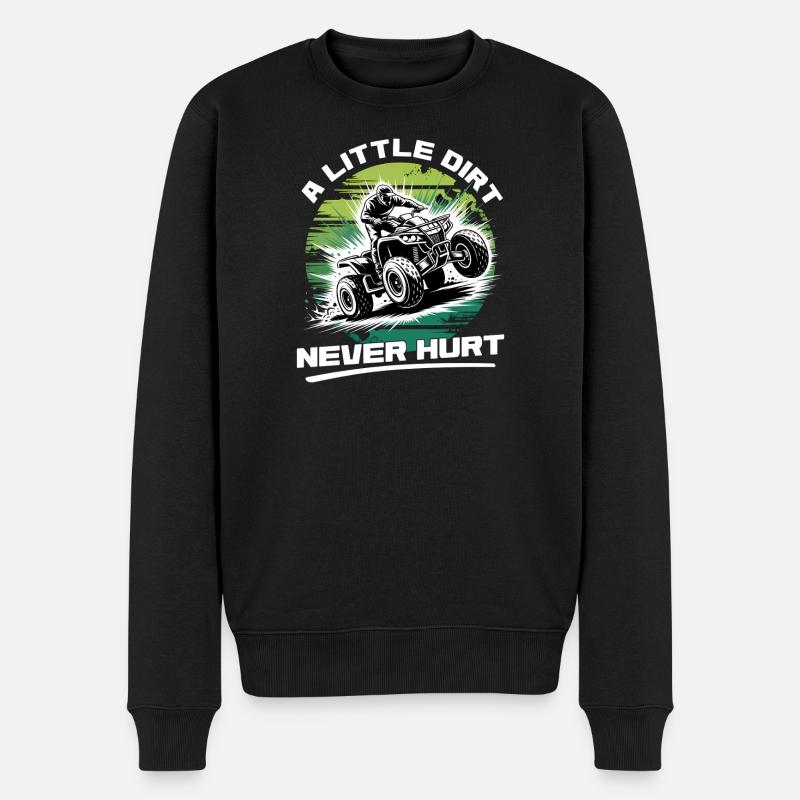 Quad ATV Garçons Hommes Quad Wheeler - Pull Premium bio Homme - noir