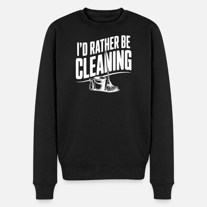 Je préfère nettoyer - Pull Premium bio Homme - noir