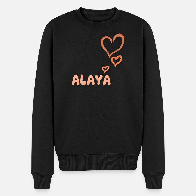 Cadeau pour Alaya - Pull Premium bio Homme - noir