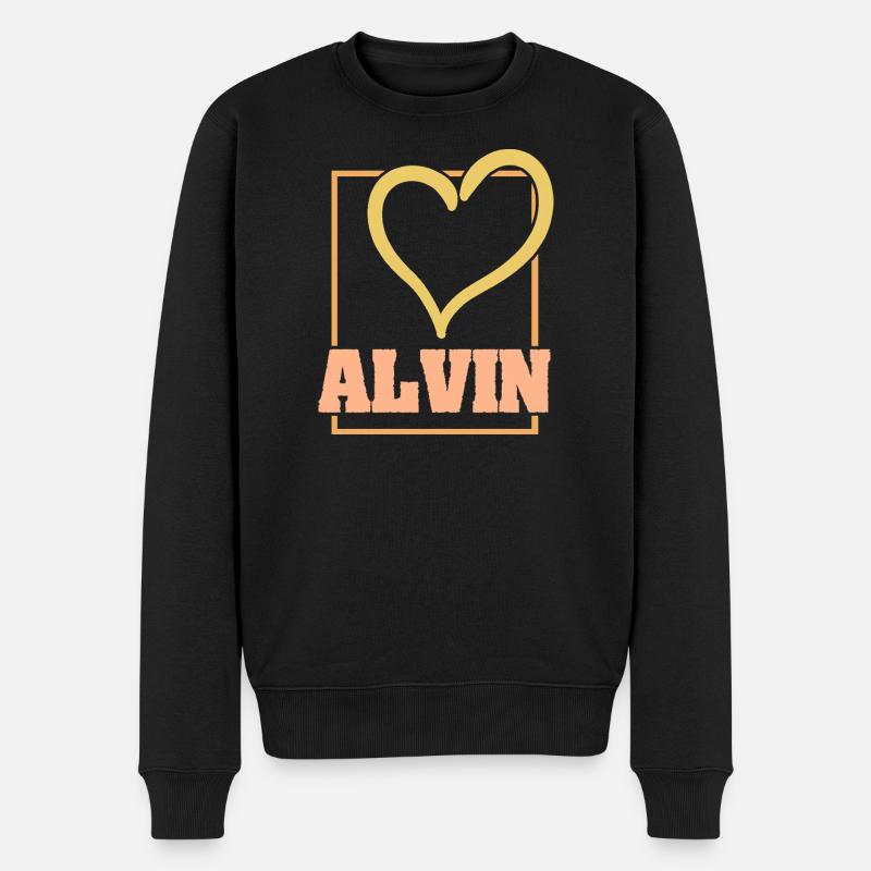 Alvi en amour - Pull Premium bio Homme - noir