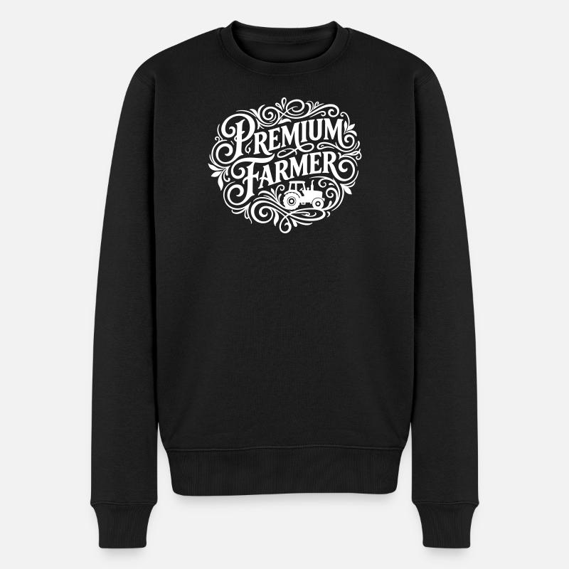 Fermier Premium Dit Fermier - Pull Premium bio Homme - noir