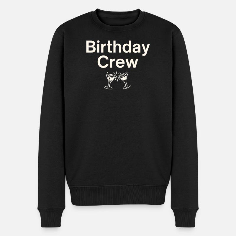 Équipe d’anniversaire - Pull Premium bio Homme - noir