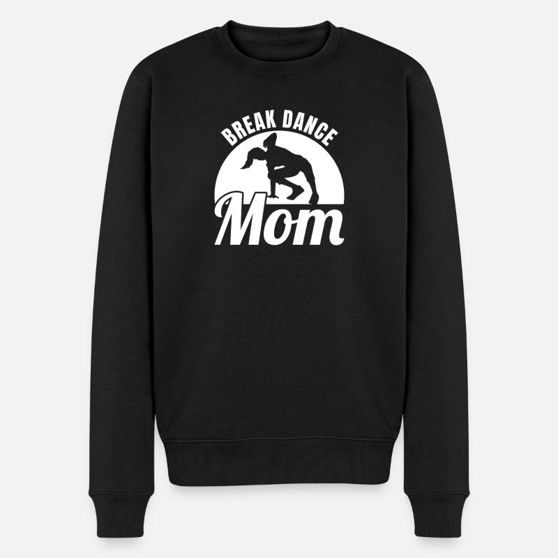 Maman Breakdance - Pull Premium bio Homme - noir