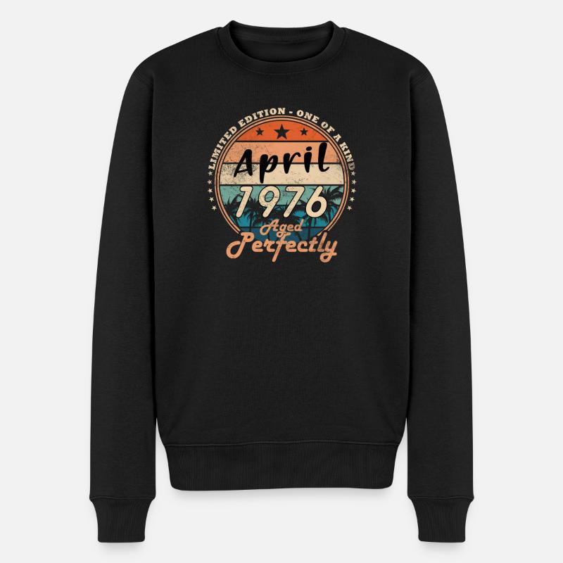 Année du jubilé avril 1976 - Pull Premium bio Homme - noir