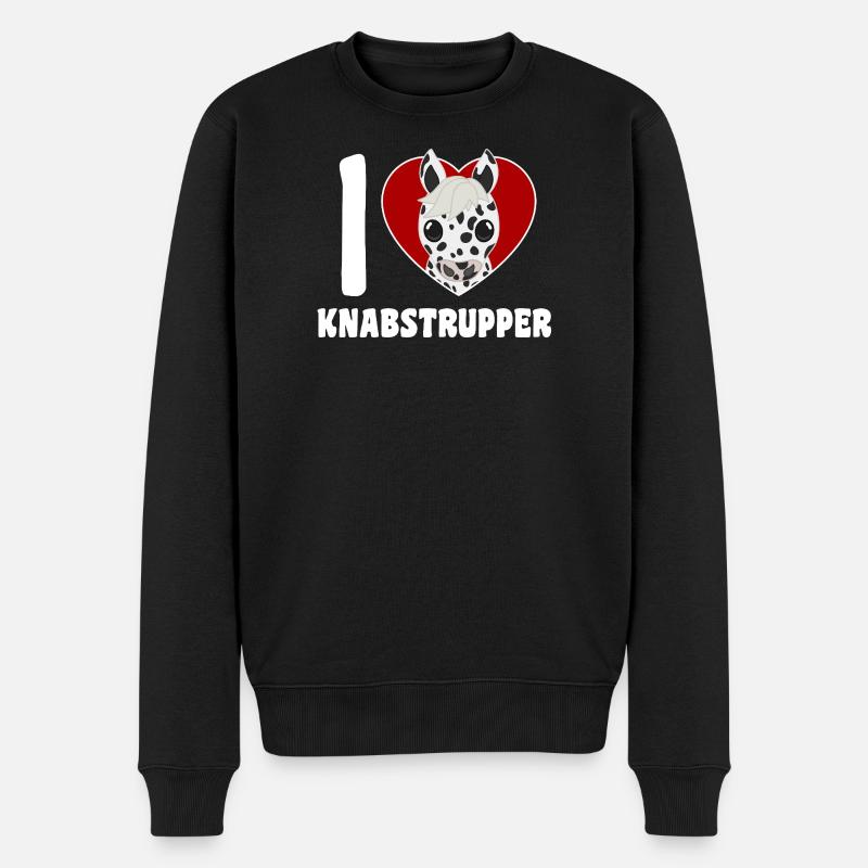 J’adore Knabstrupper - Pull Premium bio Homme - noir