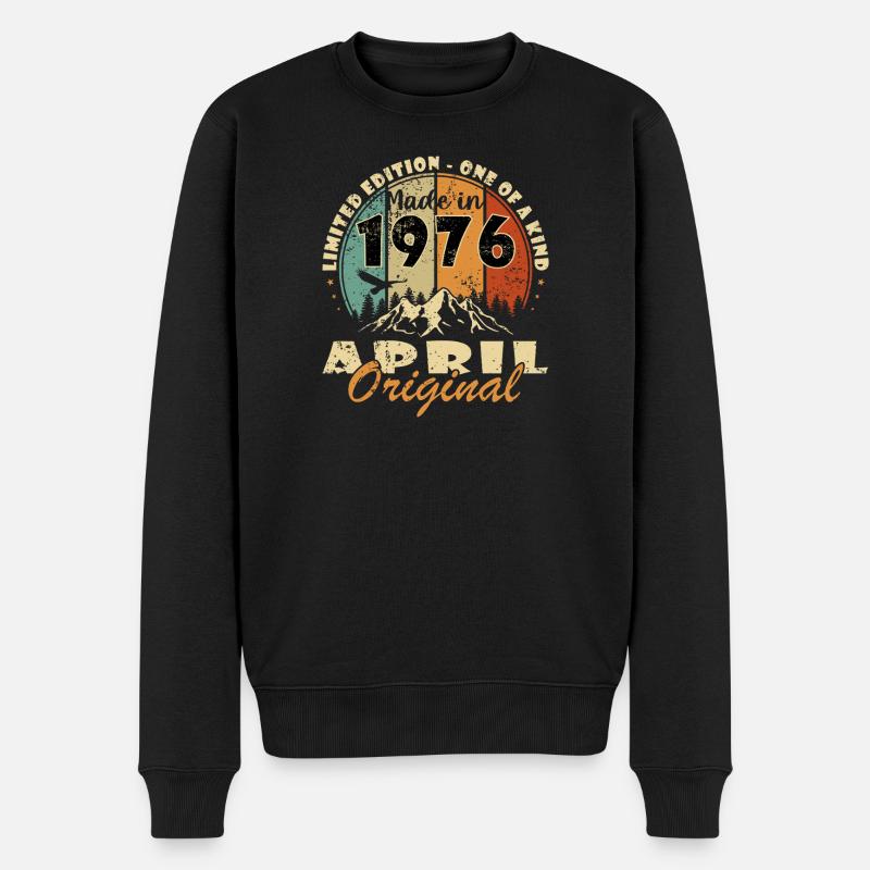 Année du jubilé avril 1976 - Pull Premium bio Homme - noir
