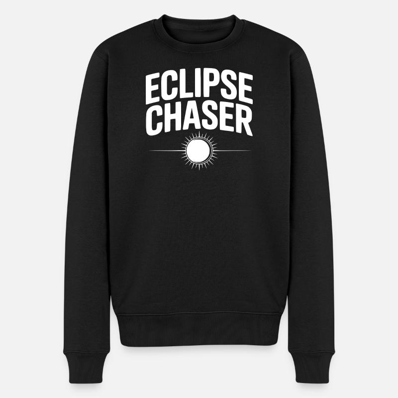 Chasseur d’éclipse - Pull Premium bio Homme - noir