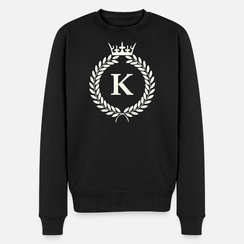 K_wappen- - Pull Premium bio Homme - noir