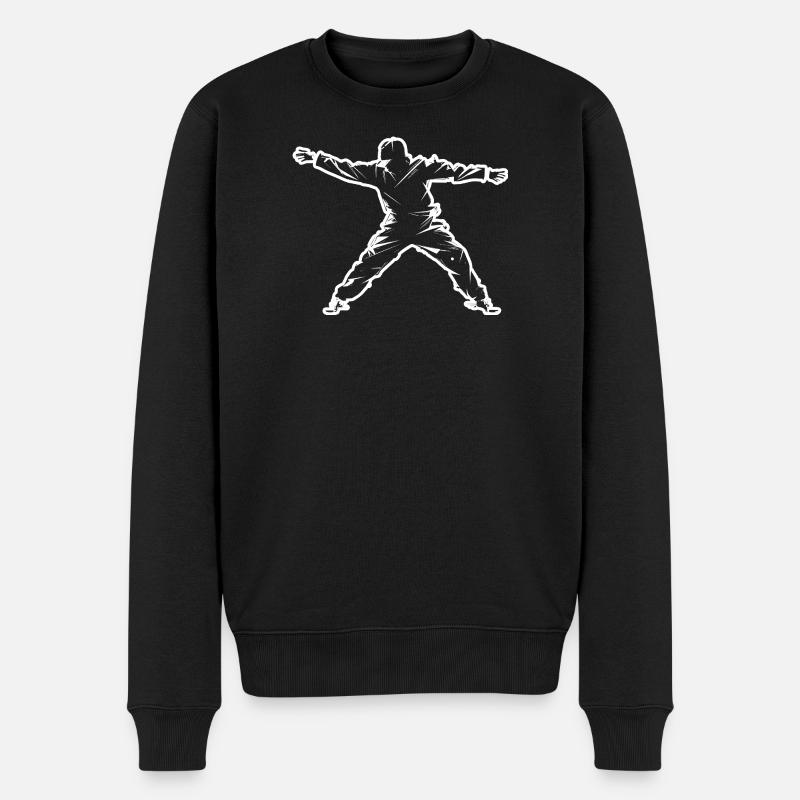 Breakdancers - Pull Premium bio Homme - noir