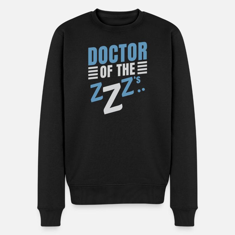 Anesthesiologist Doctor Of ZZZ Anesthesia - Männer Premium Bio Pullover - Schwarz
