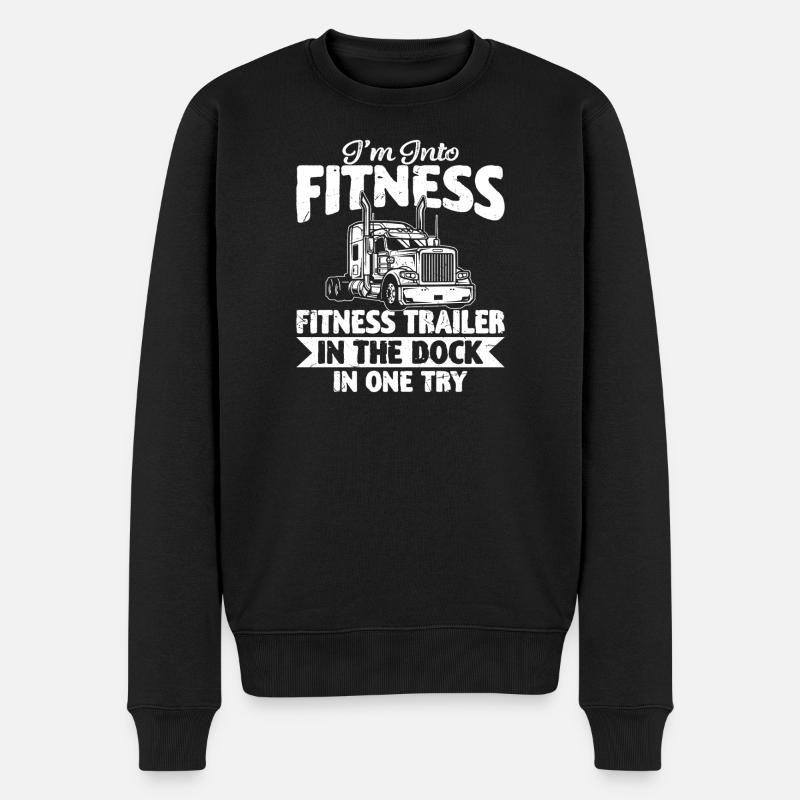 Fitness Truck Dock Challenge Trucker - Pull Premium bio Homme - noir