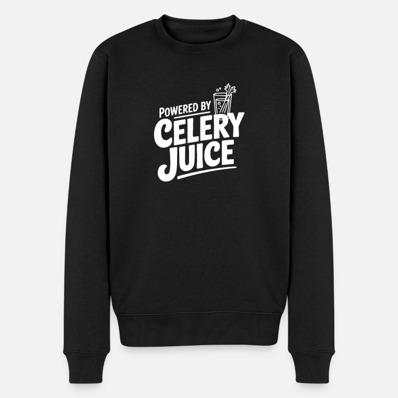 Alimenté par du jus de céleri - Pull Premium bio Homme - noir