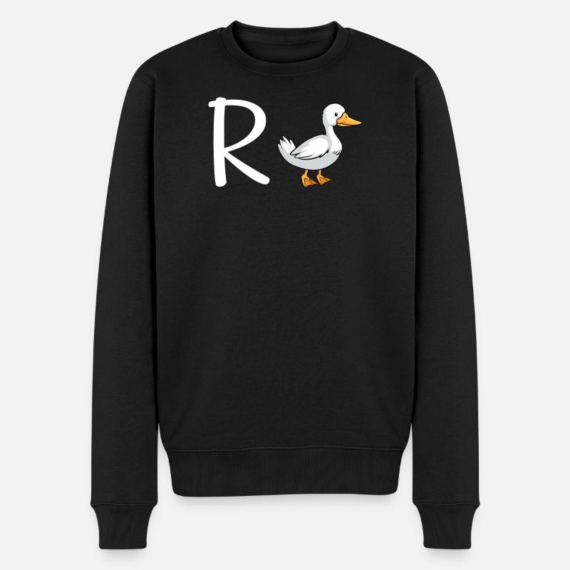 Rente - Männer Premium Bio Pullover - Schwarz