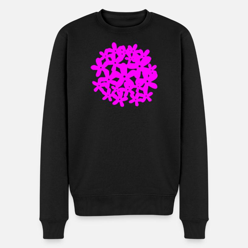 Biznaga - Männer Premium Bio Pullover - Schwarz