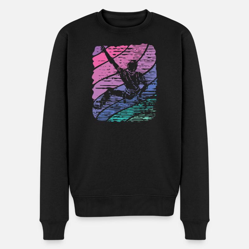 Bloc de bloc de Boulderer - Pull Premium bio Homme - noir