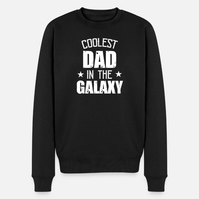 Blagues de papa fier - Pull Premium bio Homme - noir