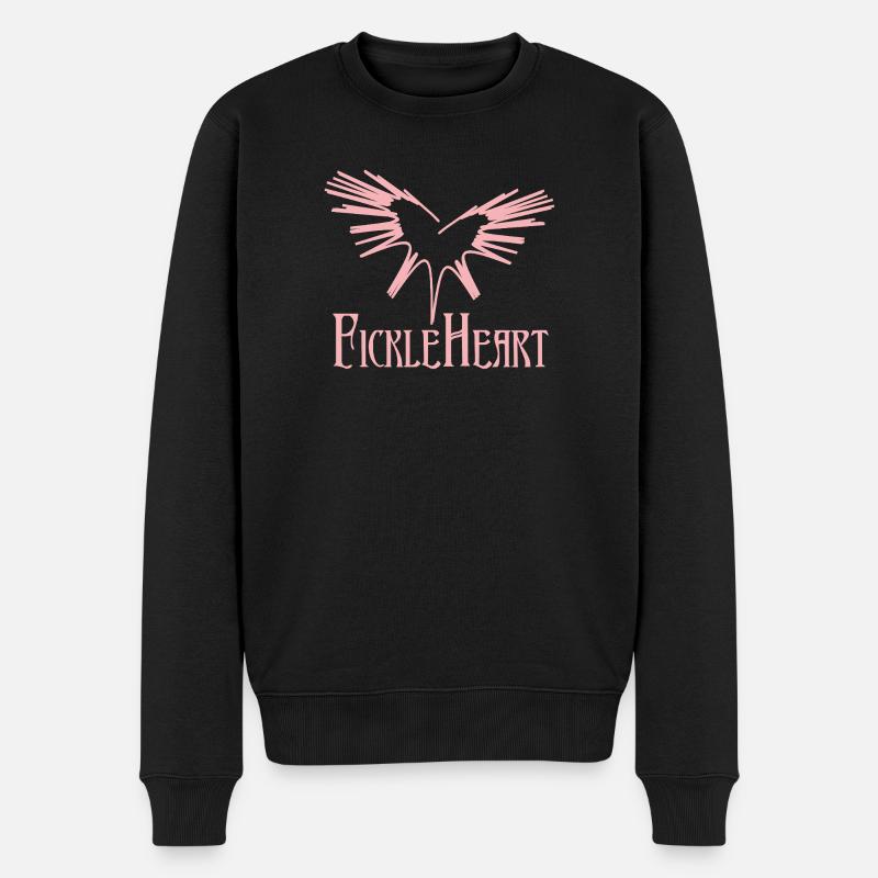 Fickle_Heart - Pull Premium bio Homme - noir