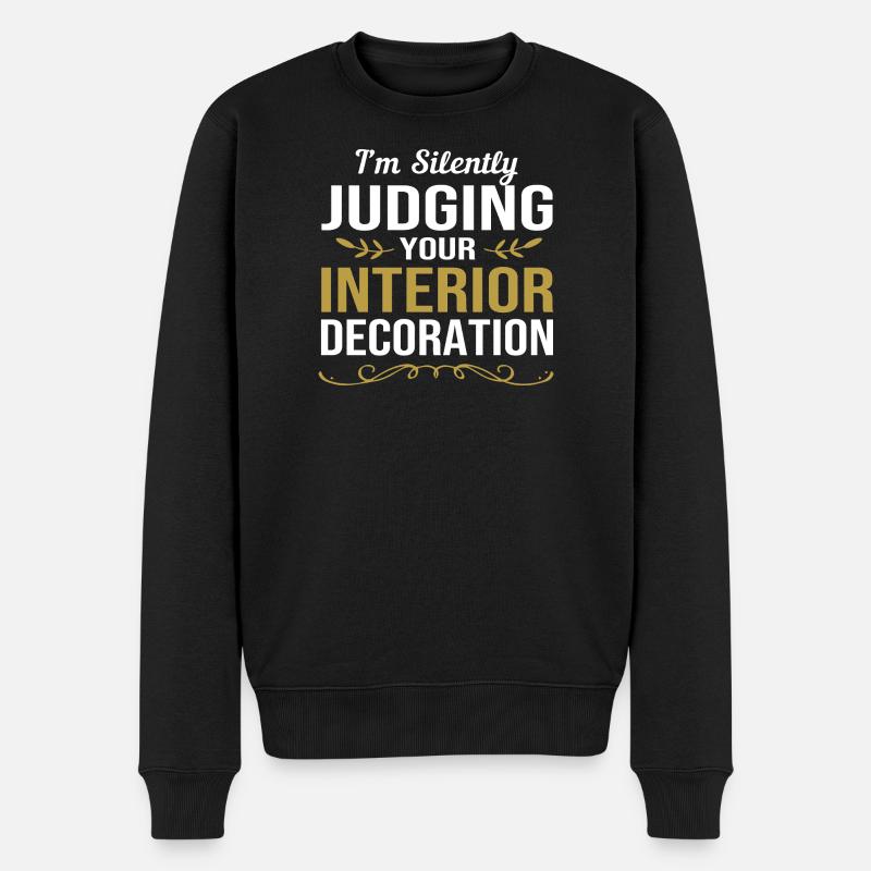 Interior Designer Architecture Architect - Men's Premium Organic Jumper - black