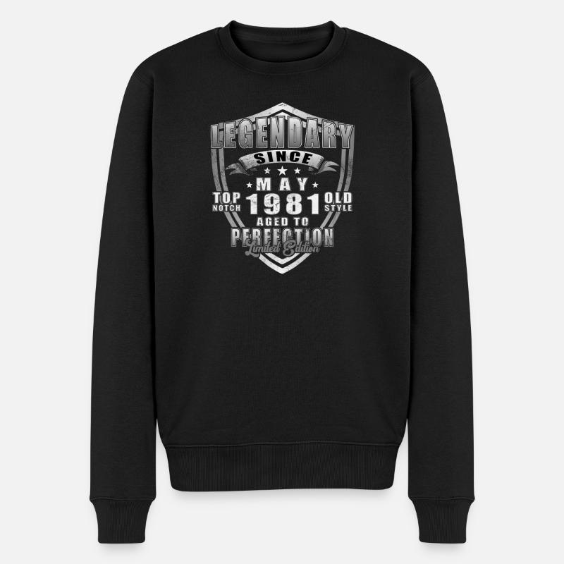 Mai 1981 - mai 1981 - Pull Premium bio Homme - noir