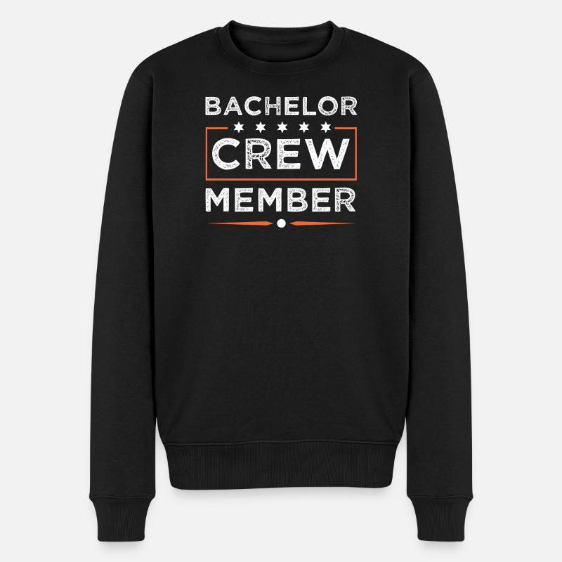 Équipage Bachelor - Pull Premium bio Homme - noir