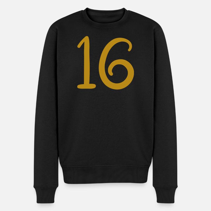 16 - Pull Premium bio Homme - noir