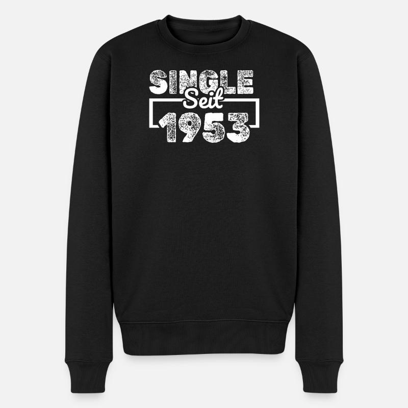 1953 - Männer Premium Bio Pullover - Schwarz