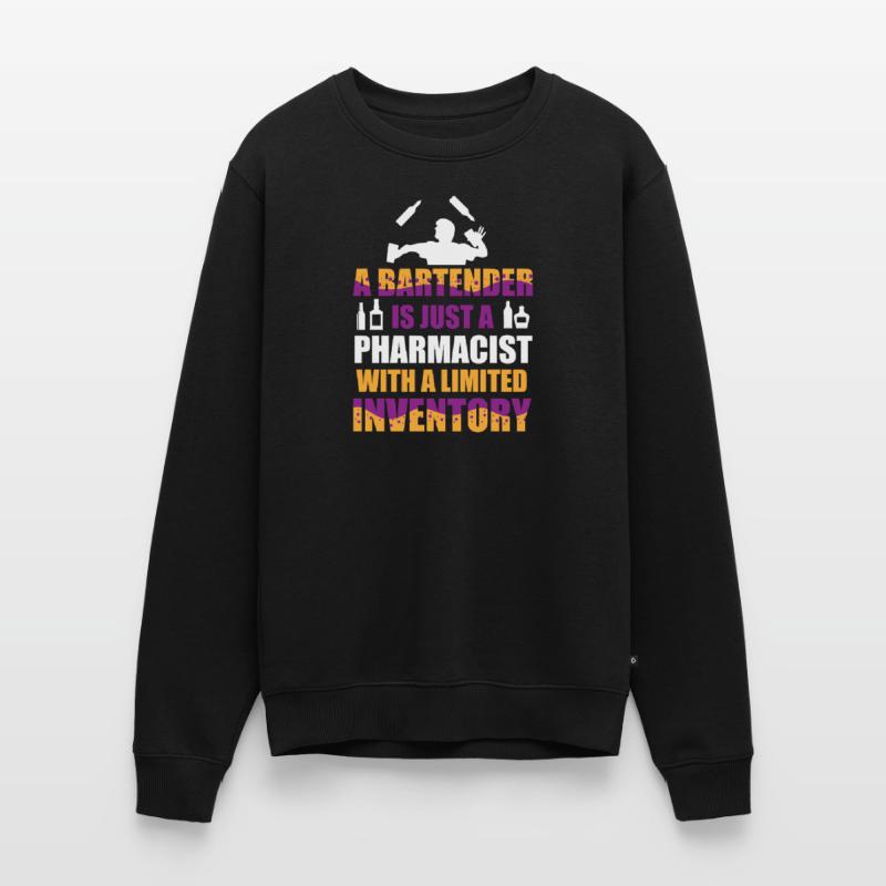 bartender waiter bartender bartender Men's Premium Organic Jumper