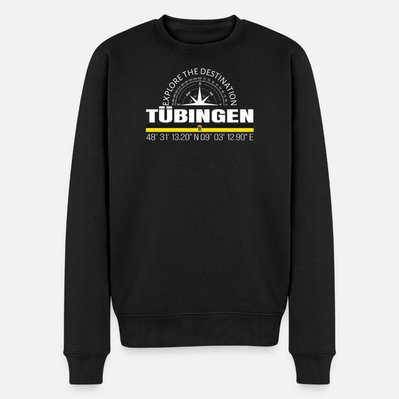 Tübingen - Pull Premium bio Homme - noir