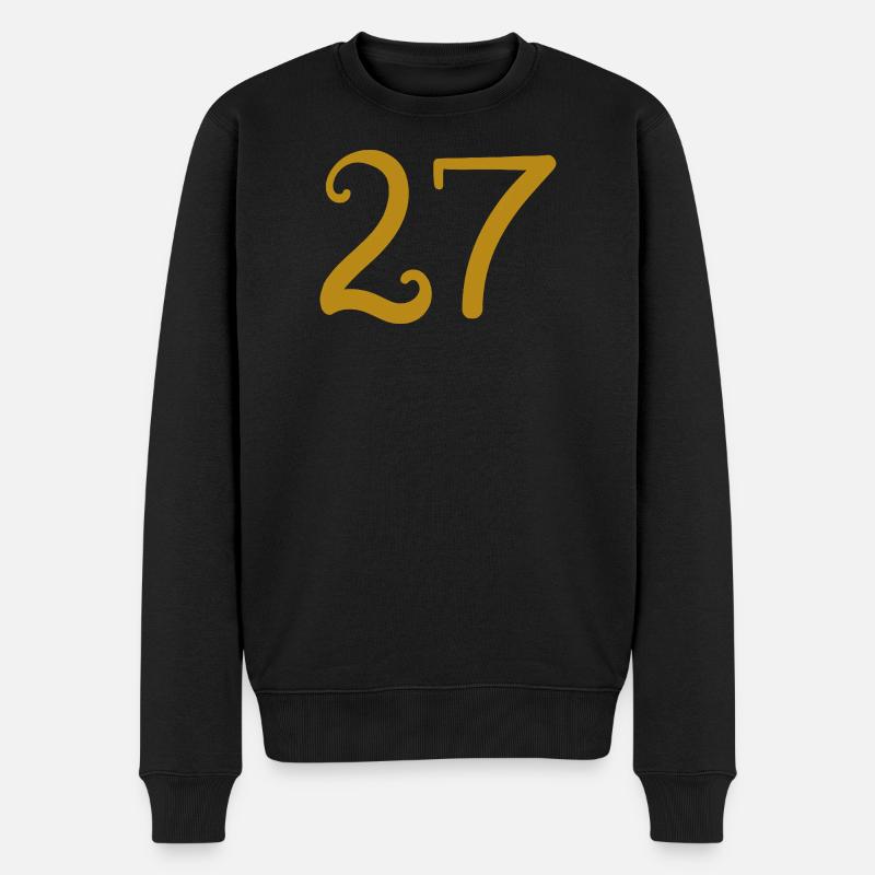 27 - Pull Premium bio Homme - noir