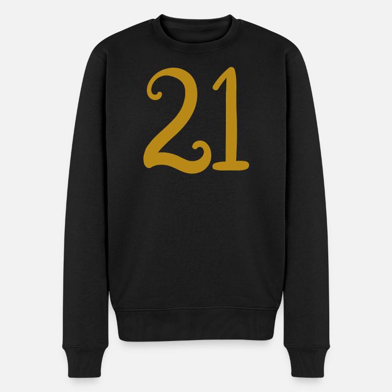 21 - Pull Premium bio Homme - noir