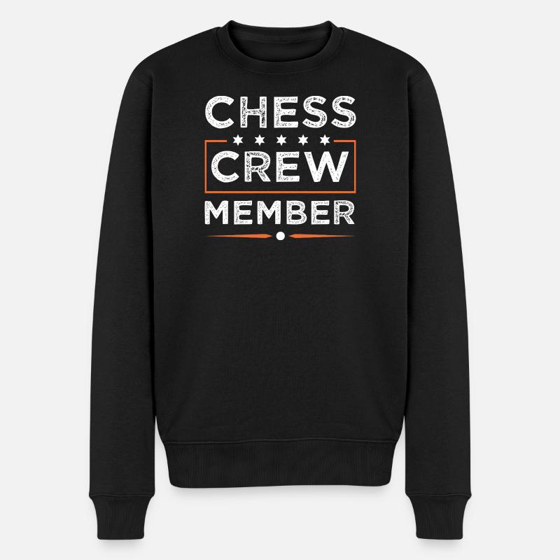 Équipe d’échecs - Pull Premium bio Homme - noir