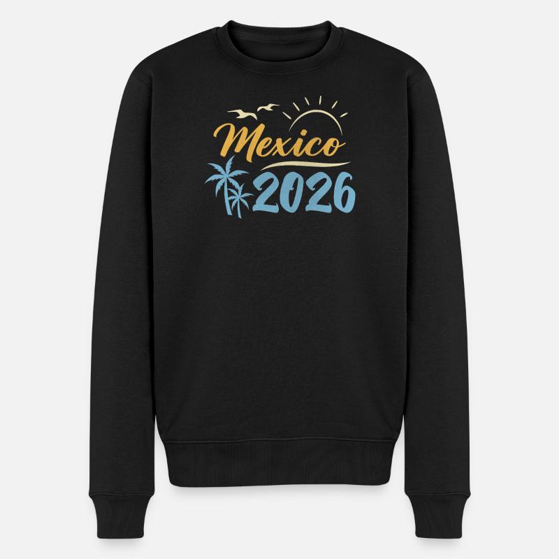 Mexique 2026 - Pull Premium bio Homme - noir