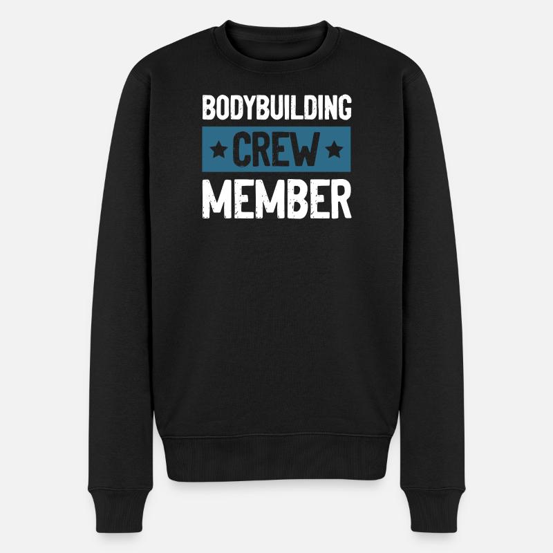 Équipe de culturisme - Pull Premium bio Homme - noir