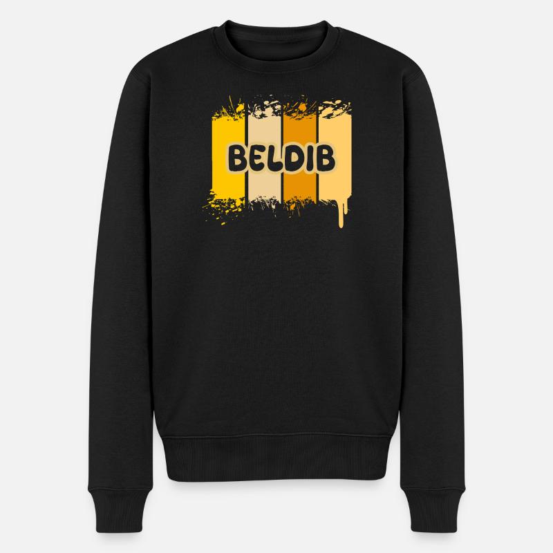 Beldib - Pull Premium bio Homme - noir