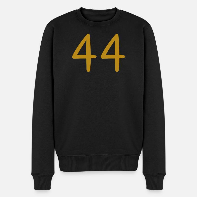 44 - Pull Premium bio Homme - noir