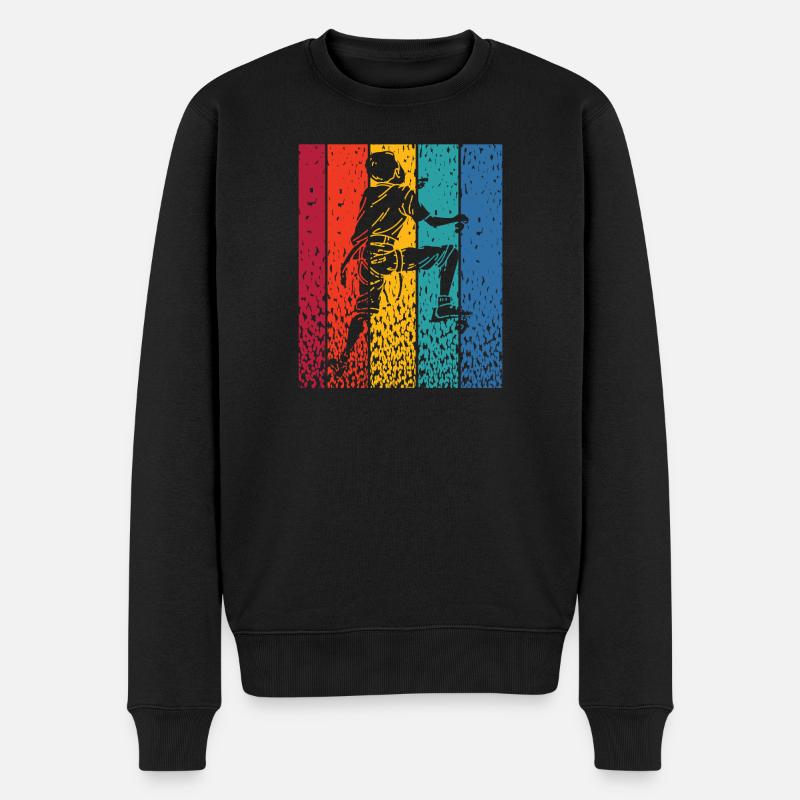 Bloc de bloc de Boulderer - Pull Premium bio Homme - noir
