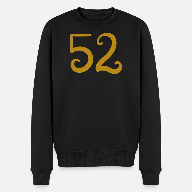 52 - Pull Premium bio Homme - noir