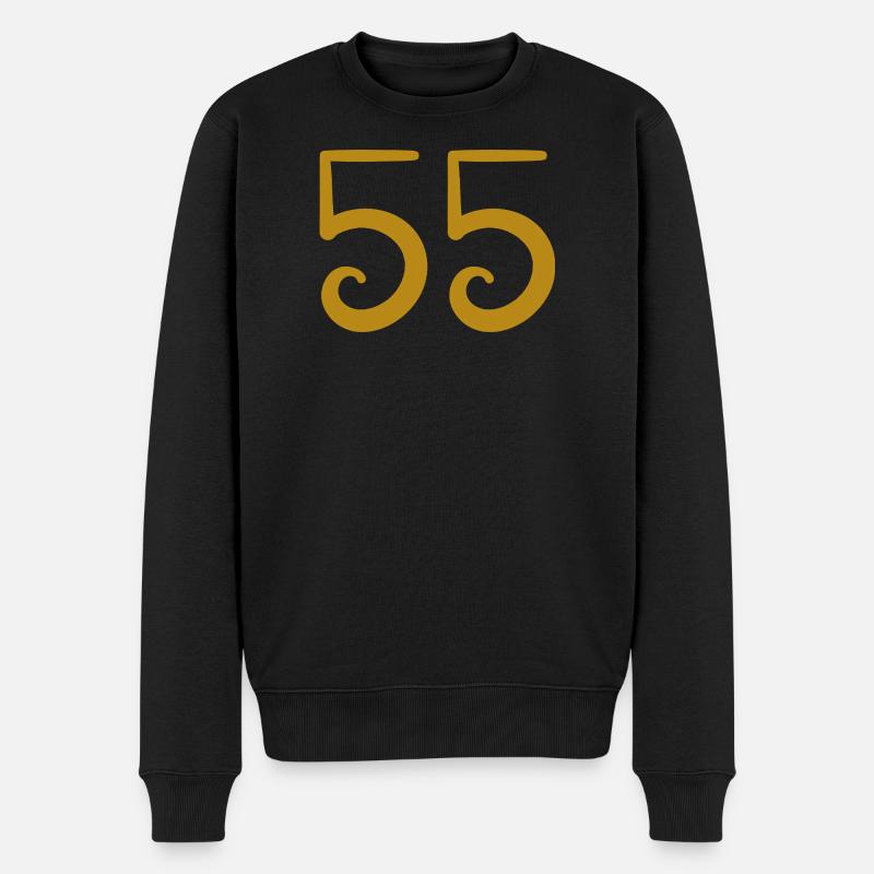 55 - Pull Premium bio Homme - noir