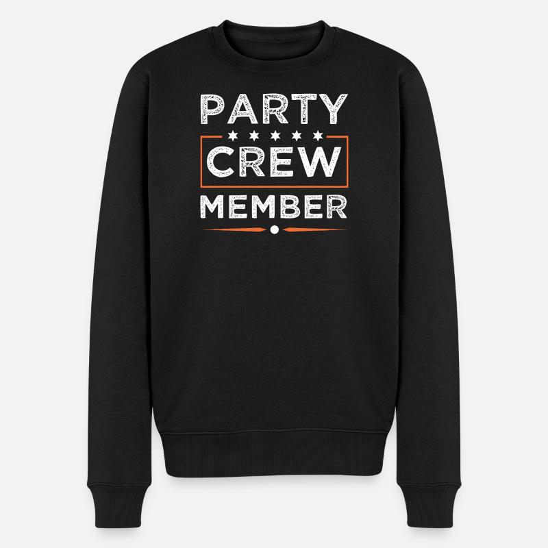 Équipe de fête - Pull Premium bio Homme - noir