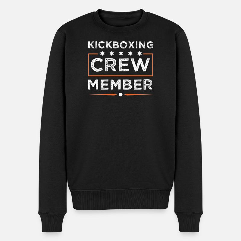 Équipe de kickboxing - Pull Premium bio Homme - noir