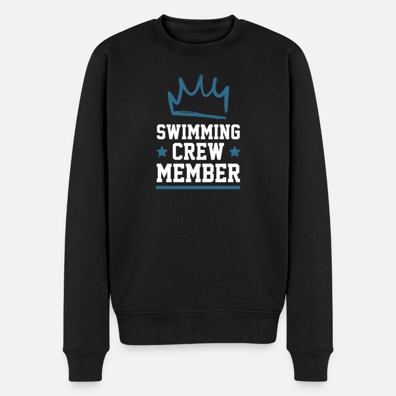 Équipe de natation - Pull Premium bio Homme - noir
