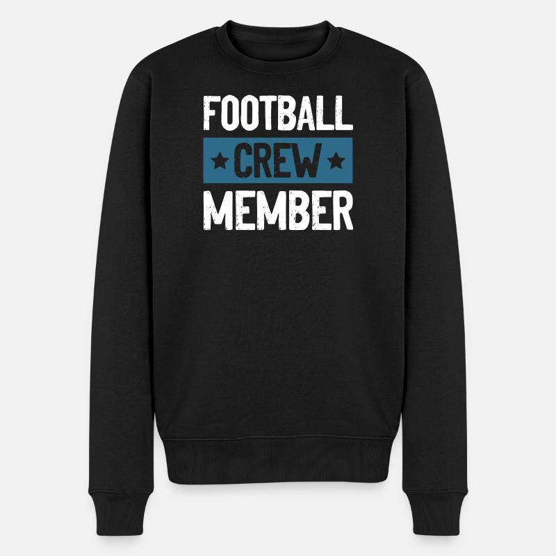 Équipe de football - Pull Premium bio Homme - noir