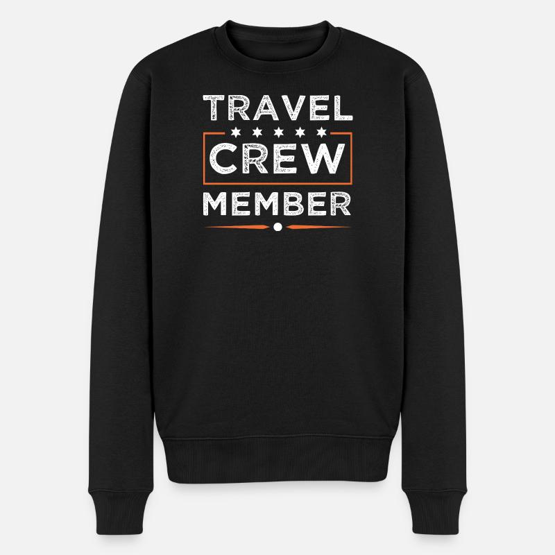 Équipe de voyage - Pull Premium bio Homme - noir