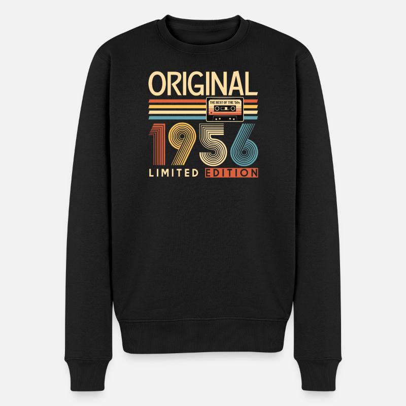 70 ans, 70e anniversaire - Pull Premium bio Homme - noir