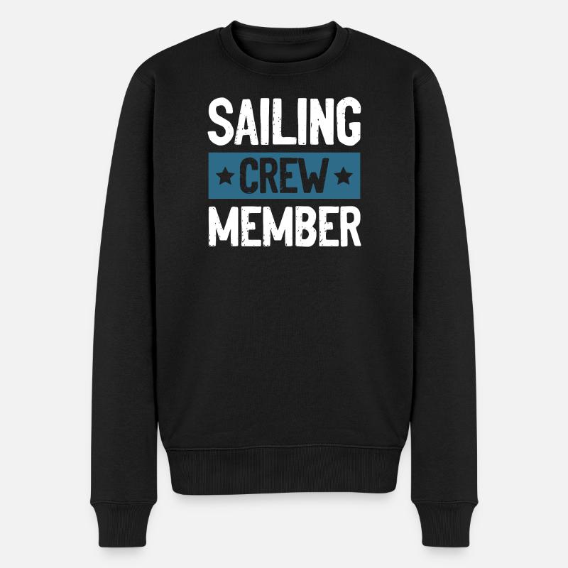 Équipage de navigation - Pull Premium bio Homme - noir