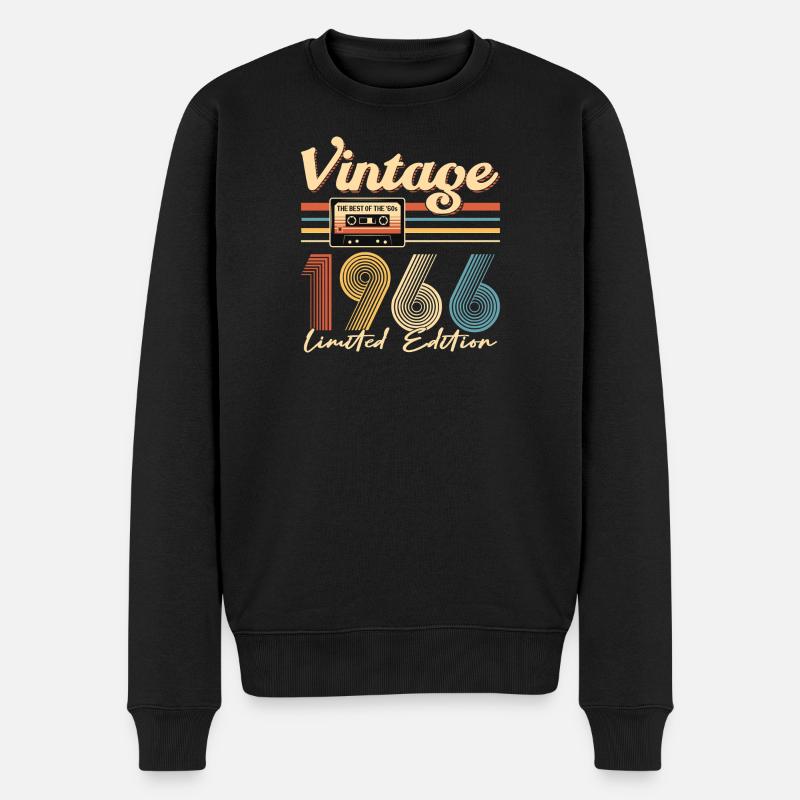 Anniversaire 60 Ans - Pull Premium bio Homme - noir