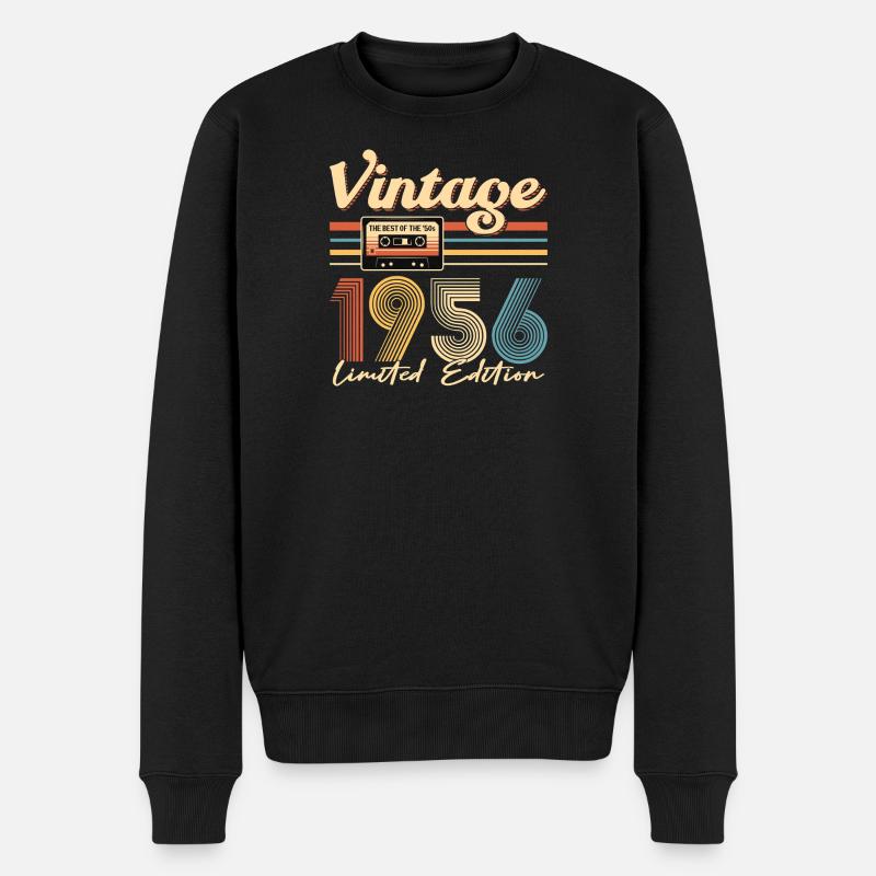 Anniversaire 70 Ans - Pull Premium bio Homme - noir
