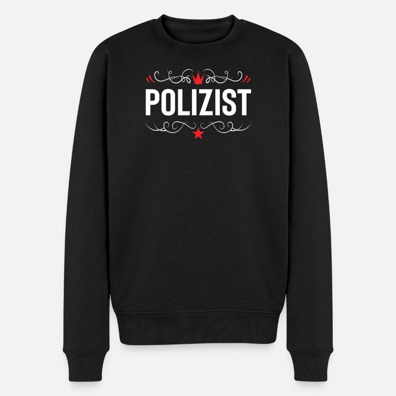 Programmierer Beruf - Männer Premium Bio Pullover - Schwarz